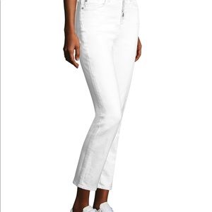 Hudson Zoeey High Rise Straight Crop Jeans sz 24